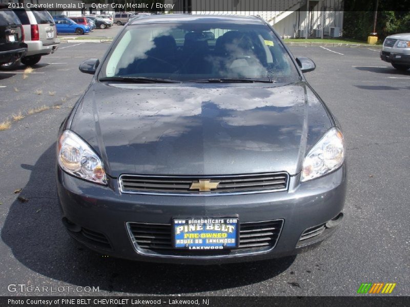 Cyber Gray Metallic / Ebony 2011 Chevrolet Impala LT