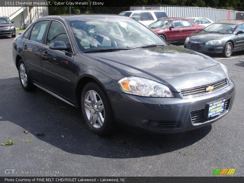 Cyber Gray Metallic / Ebony 2011 Chevrolet Impala LT