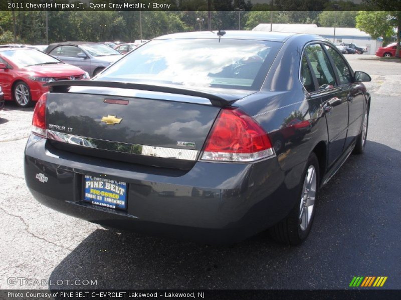 Cyber Gray Metallic / Ebony 2011 Chevrolet Impala LT