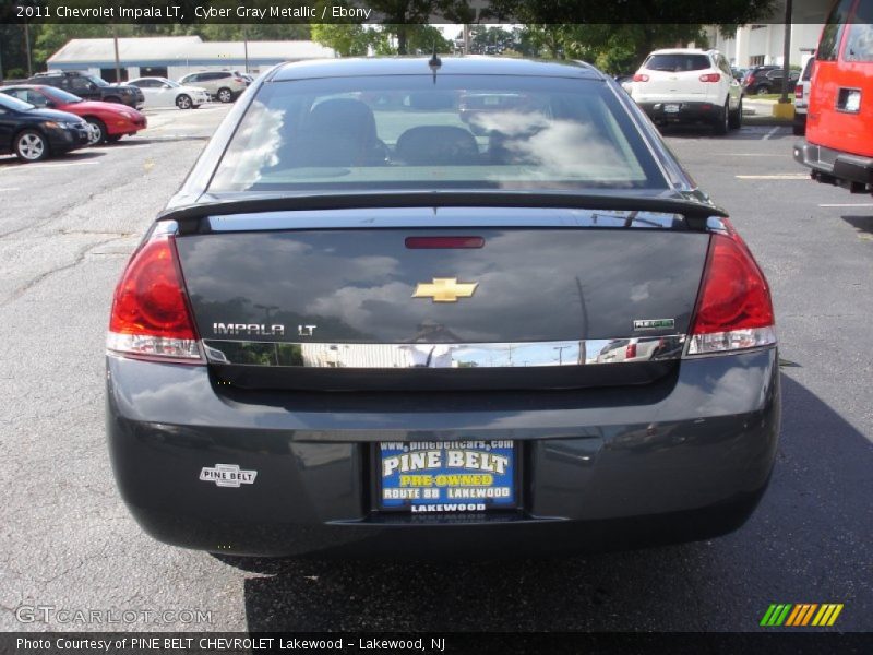 Cyber Gray Metallic / Ebony 2011 Chevrolet Impala LT