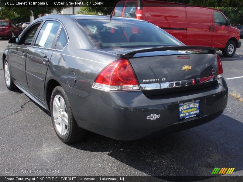 Cyber Gray Metallic / Ebony 2011 Chevrolet Impala LT