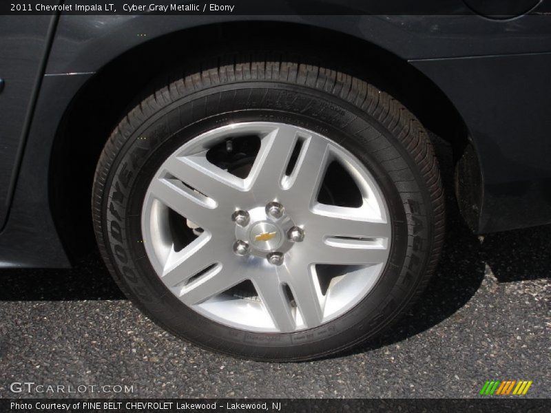 Cyber Gray Metallic / Ebony 2011 Chevrolet Impala LT