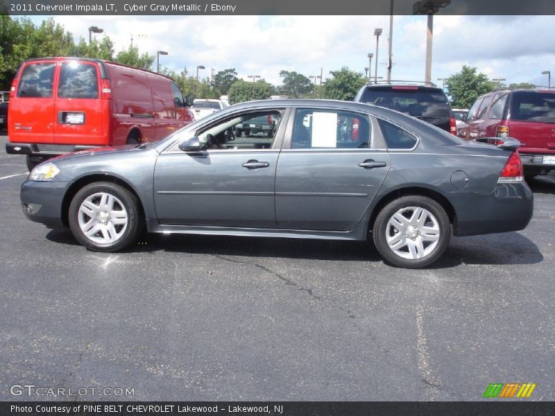 Cyber Gray Metallic / Ebony 2011 Chevrolet Impala LT