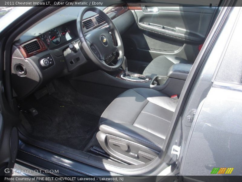 Cyber Gray Metallic / Ebony 2011 Chevrolet Impala LT