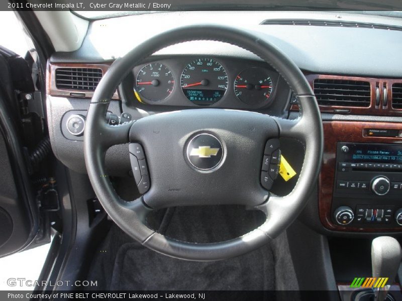 Cyber Gray Metallic / Ebony 2011 Chevrolet Impala LT