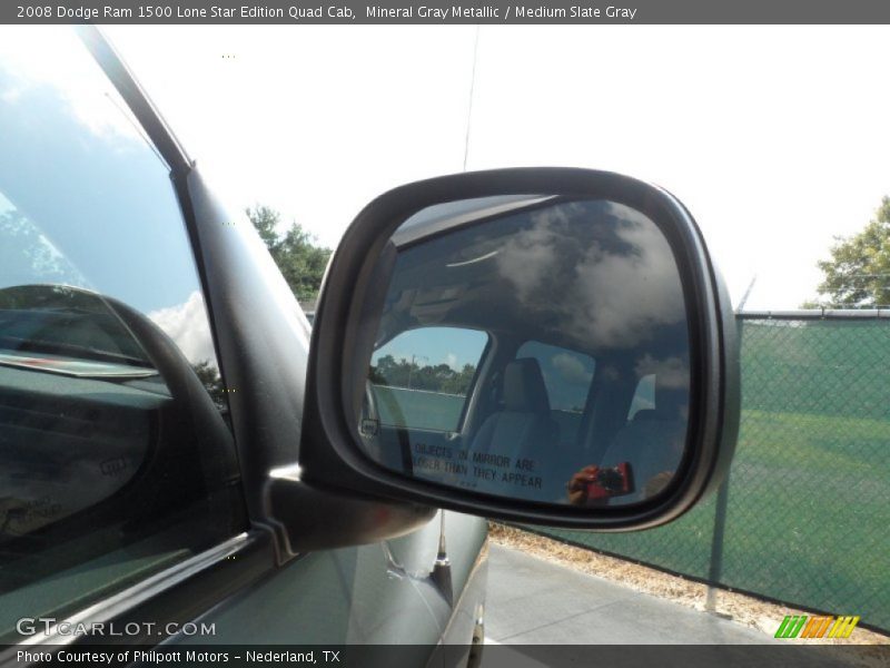 Mineral Gray Metallic / Medium Slate Gray 2008 Dodge Ram 1500 Lone Star Edition Quad Cab
