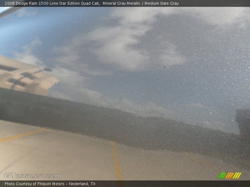 Mineral Gray Metallic / Medium Slate Gray 2008 Dodge Ram 1500 Lone Star Edition Quad Cab