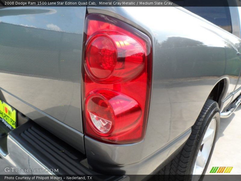 Mineral Gray Metallic / Medium Slate Gray 2008 Dodge Ram 1500 Lone Star Edition Quad Cab