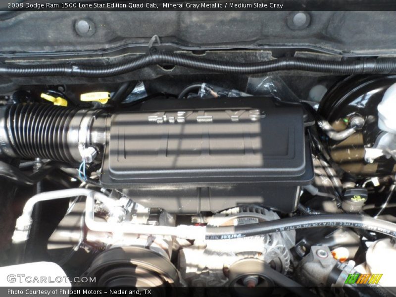  2008 Ram 1500 Lone Star Edition Quad Cab Engine - 4.7 Liter SOHC 16-Valve Flex Fuel Magnum V8
