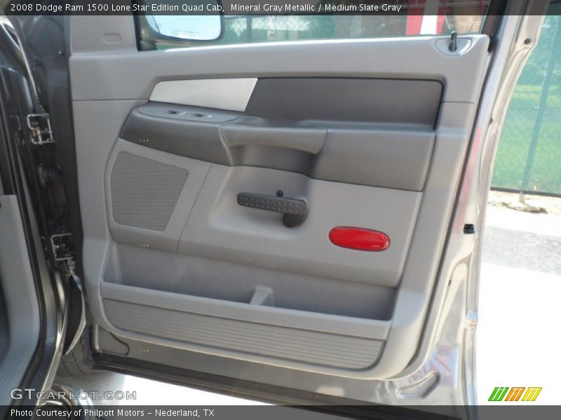 Mineral Gray Metallic / Medium Slate Gray 2008 Dodge Ram 1500 Lone Star Edition Quad Cab