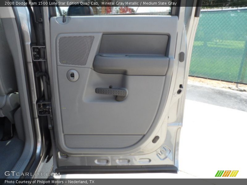 Mineral Gray Metallic / Medium Slate Gray 2008 Dodge Ram 1500 Lone Star Edition Quad Cab