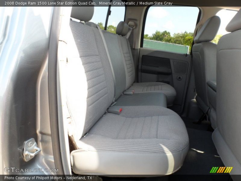 Mineral Gray Metallic / Medium Slate Gray 2008 Dodge Ram 1500 Lone Star Edition Quad Cab
