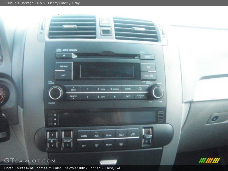 Ebony Black / Gray 2009 Kia Borrego EX V6