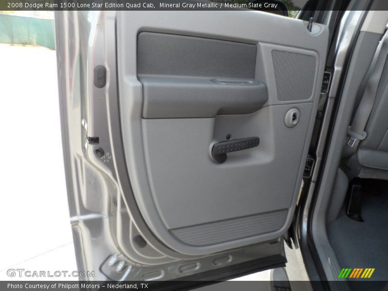 Mineral Gray Metallic / Medium Slate Gray 2008 Dodge Ram 1500 Lone Star Edition Quad Cab