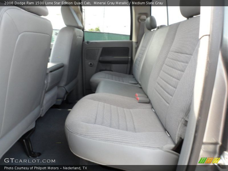 Mineral Gray Metallic / Medium Slate Gray 2008 Dodge Ram 1500 Lone Star Edition Quad Cab