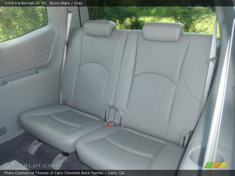 Ebony Black / Gray 2009 Kia Borrego EX V6