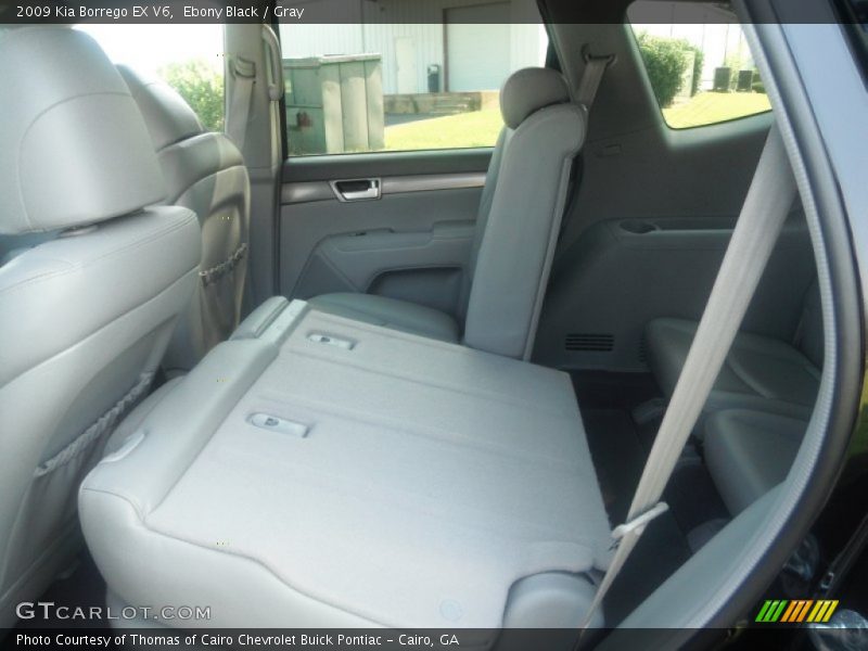 Ebony Black / Gray 2009 Kia Borrego EX V6