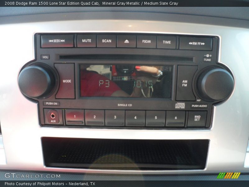 Audio System of 2008 Ram 1500 Lone Star Edition Quad Cab