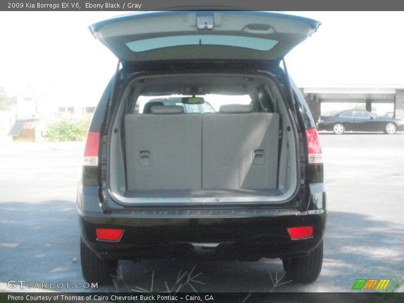 Ebony Black / Gray 2009 Kia Borrego EX V6