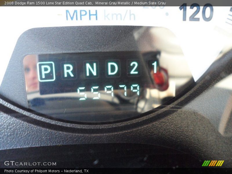 Mineral Gray Metallic / Medium Slate Gray 2008 Dodge Ram 1500 Lone Star Edition Quad Cab