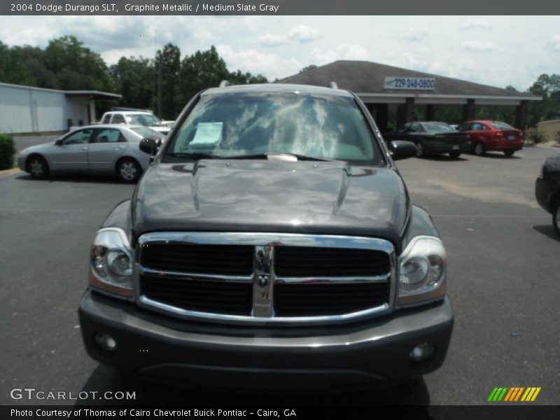 Graphite Metallic / Medium Slate Gray 2004 Dodge Durango SLT