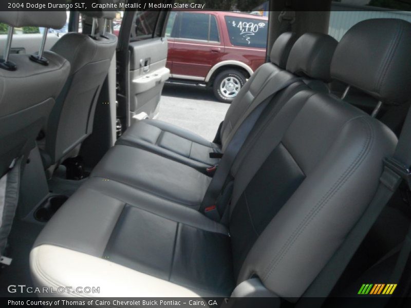 Graphite Metallic / Medium Slate Gray 2004 Dodge Durango SLT