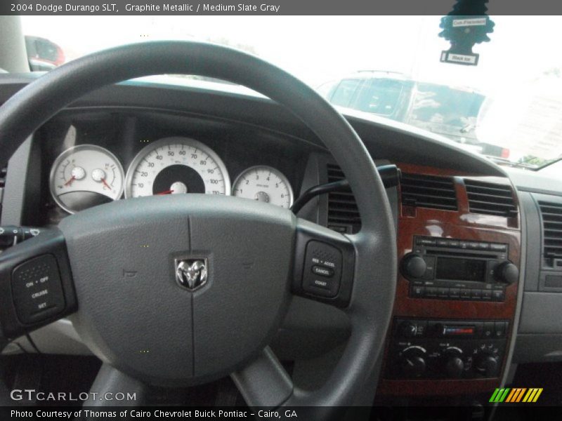 Graphite Metallic / Medium Slate Gray 2004 Dodge Durango SLT