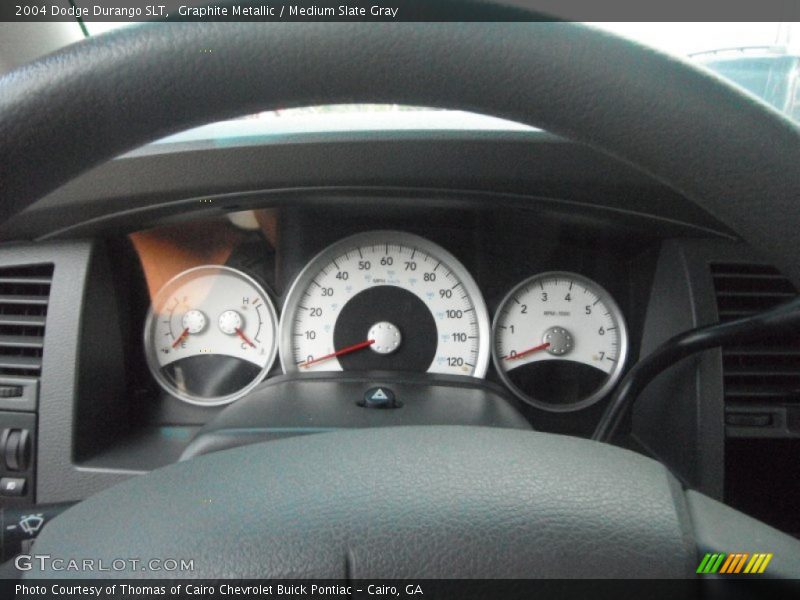 Graphite Metallic / Medium Slate Gray 2004 Dodge Durango SLT