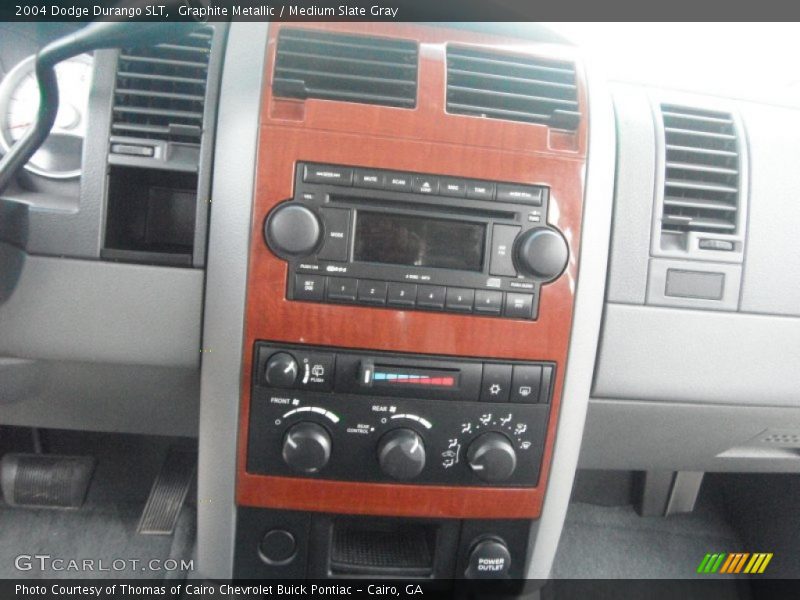 Graphite Metallic / Medium Slate Gray 2004 Dodge Durango SLT