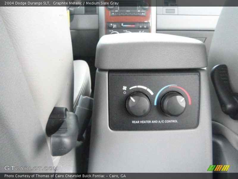 Graphite Metallic / Medium Slate Gray 2004 Dodge Durango SLT