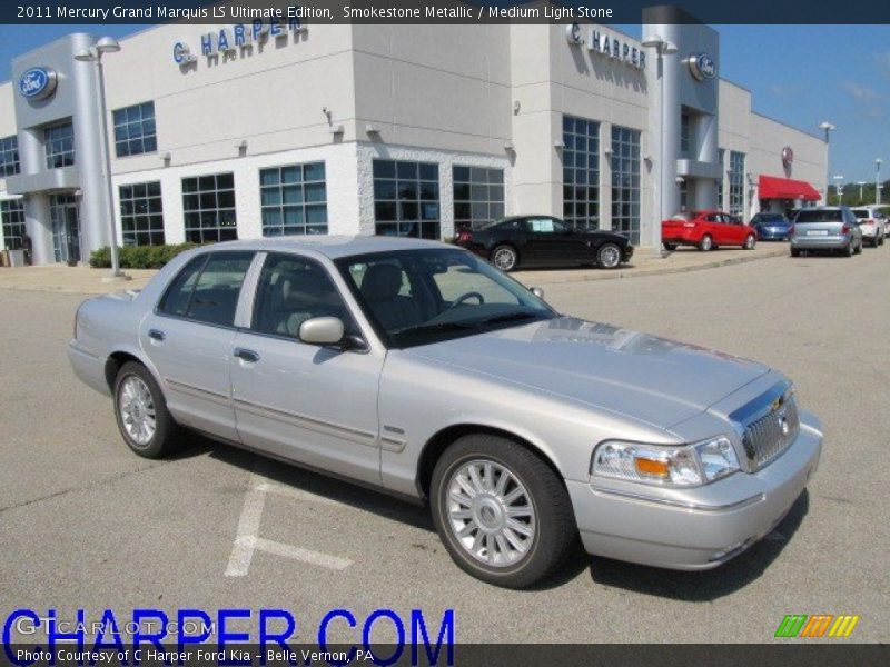 Smokestone Metallic / Medium Light Stone 2011 Mercury Grand Marquis LS Ultimate Edition