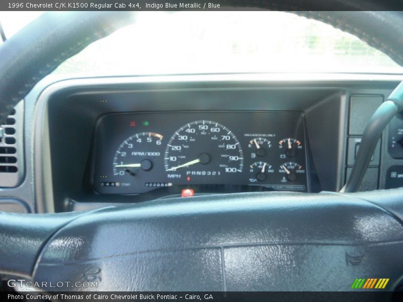  1996 C/K K1500 Regular Cab 4x4 K1500 Regular Cab 4x4 Gauges