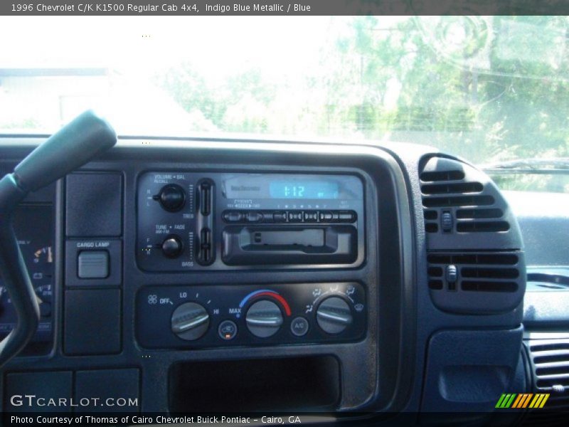Indigo Blue Metallic / Blue 1996 Chevrolet C/K K1500 Regular Cab 4x4