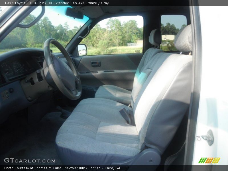  1997 T100 Truck DX Extended Cab 4x4 Gray Interior