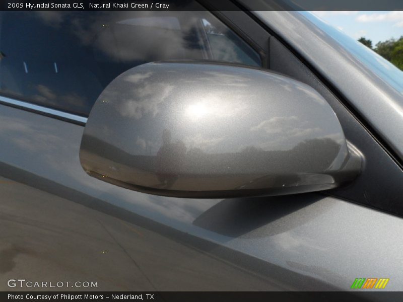 Natural Khaki Green / Gray 2009 Hyundai Sonata GLS