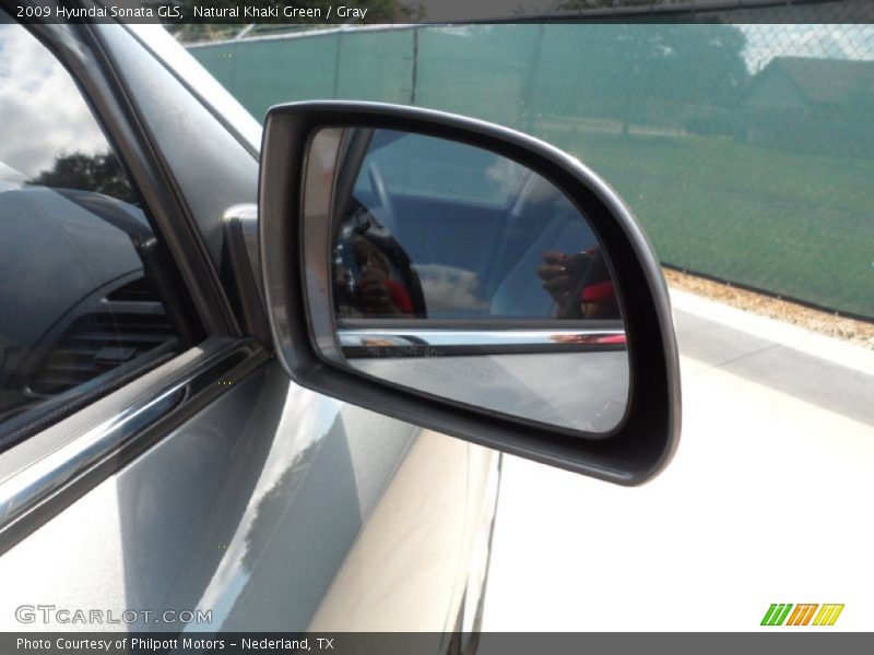 Natural Khaki Green / Gray 2009 Hyundai Sonata GLS