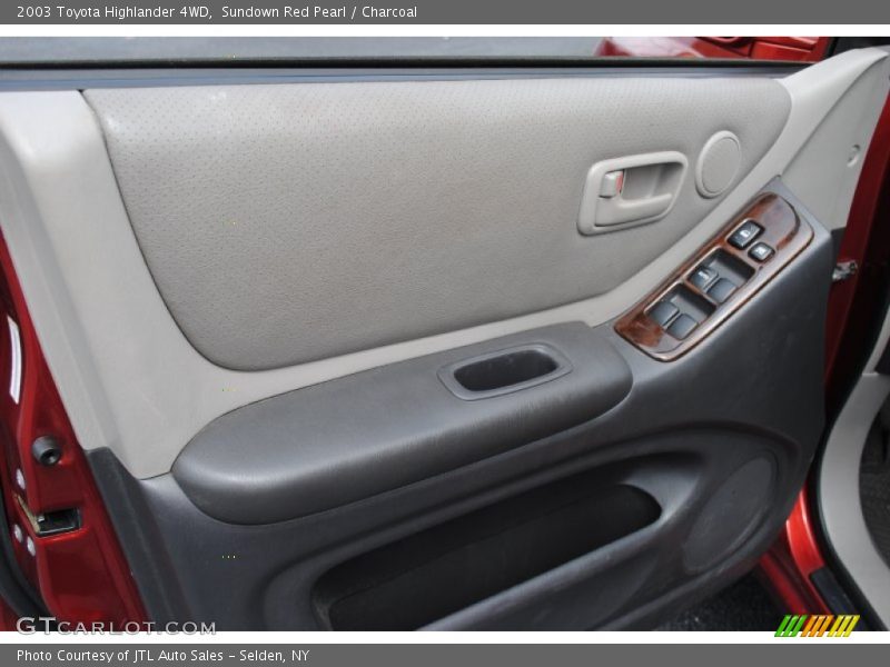 Sundown Red Pearl / Charcoal 2003 Toyota Highlander 4WD