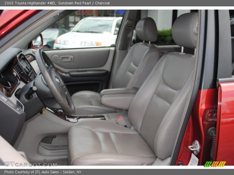 Sundown Red Pearl / Charcoal 2003 Toyota Highlander 4WD