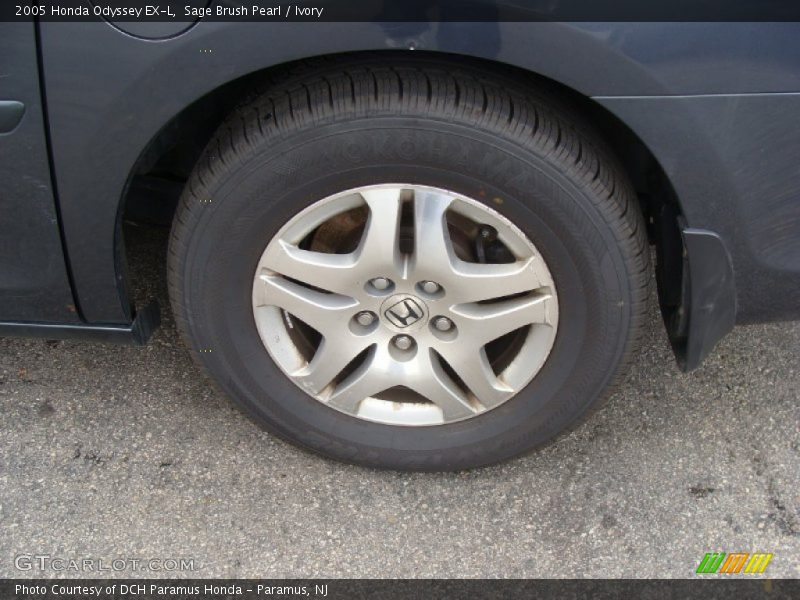 Sage Brush Pearl / Ivory 2005 Honda Odyssey EX-L