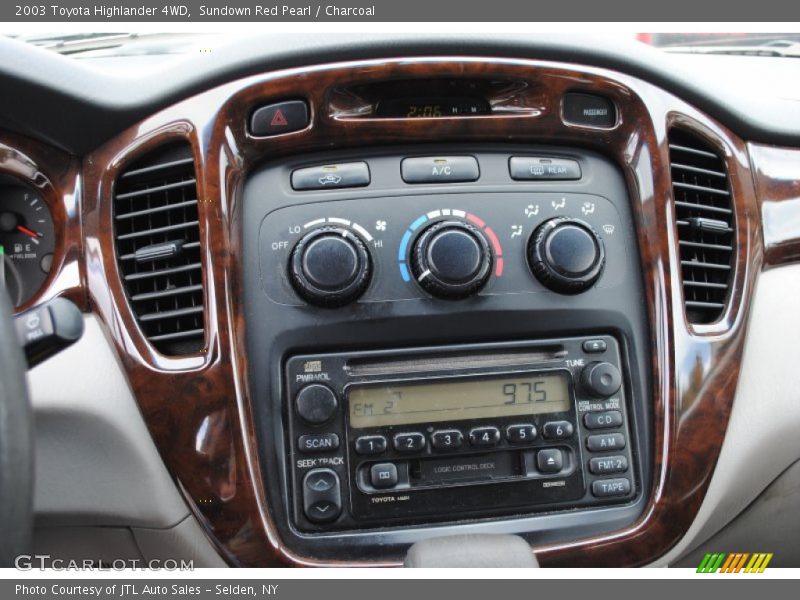 Sundown Red Pearl / Charcoal 2003 Toyota Highlander 4WD