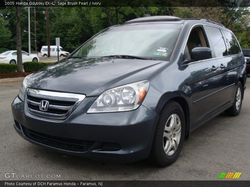 Sage Brush Pearl / Ivory 2005 Honda Odyssey EX-L