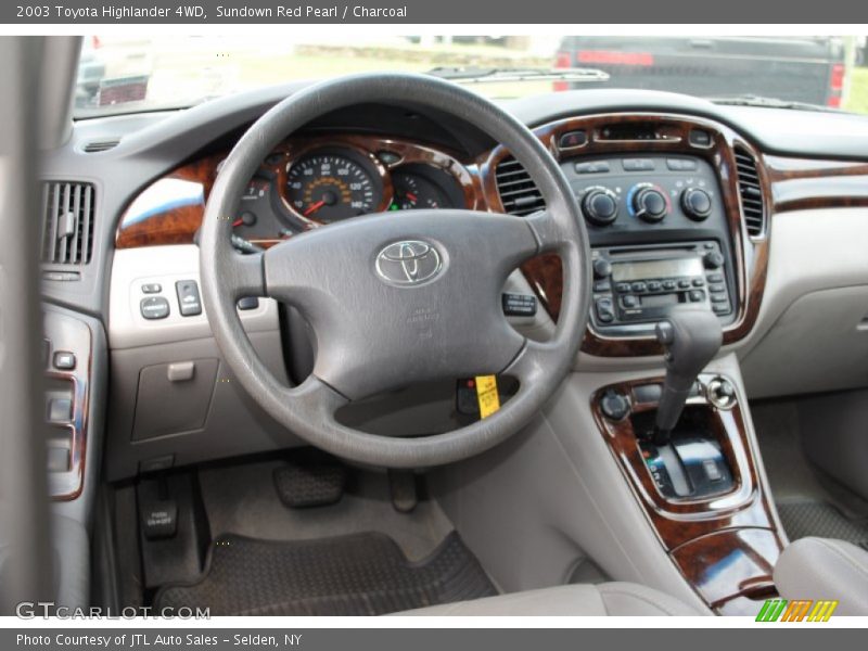 Sundown Red Pearl / Charcoal 2003 Toyota Highlander 4WD