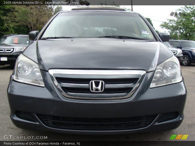 Sage Brush Pearl / Ivory 2005 Honda Odyssey EX-L