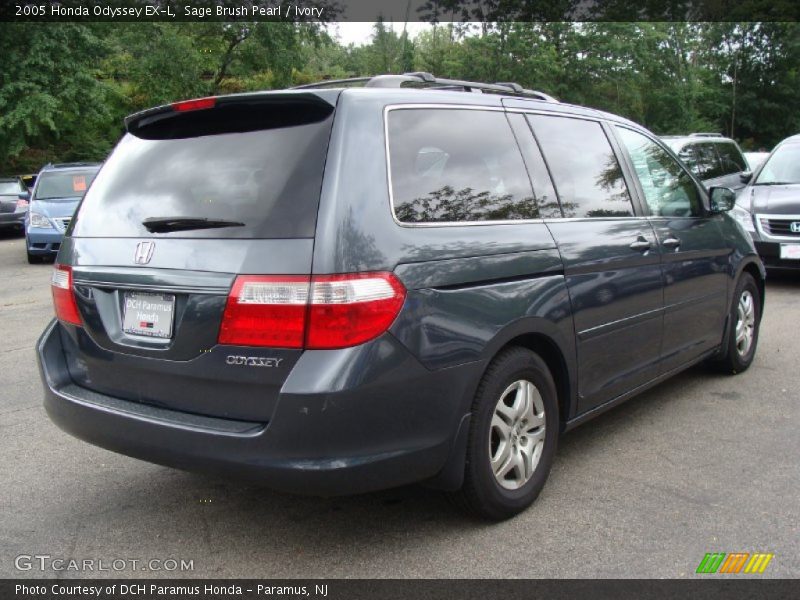 Sage Brush Pearl / Ivory 2005 Honda Odyssey EX-L