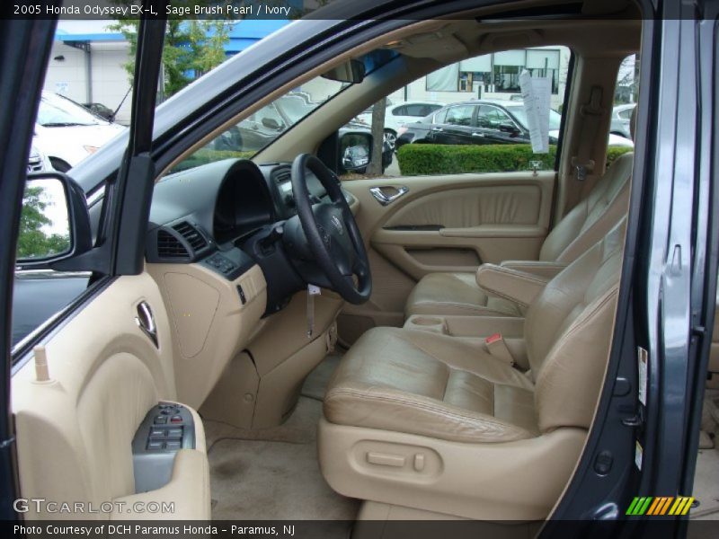 Sage Brush Pearl / Ivory 2005 Honda Odyssey EX-L