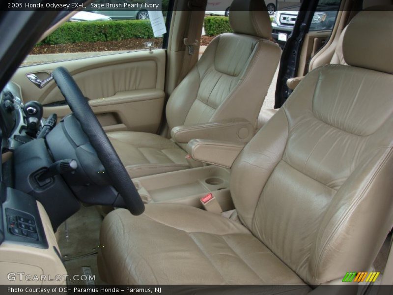 Sage Brush Pearl / Ivory 2005 Honda Odyssey EX-L