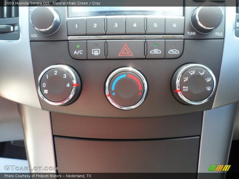 Natural Khaki Green / Gray 2009 Hyundai Sonata GLS