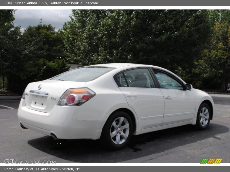 Winter Frost Pearl / Charcoal 2008 Nissan Altima 2.5 S