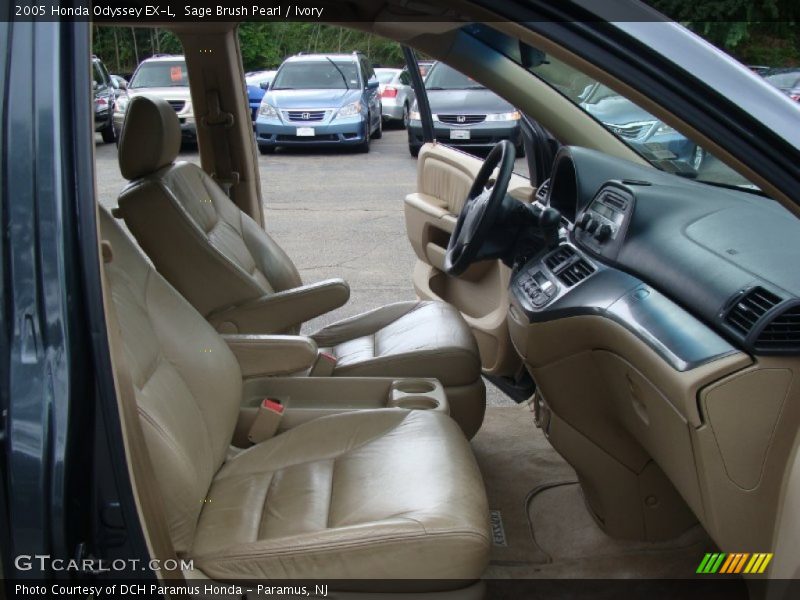 Sage Brush Pearl / Ivory 2005 Honda Odyssey EX-L