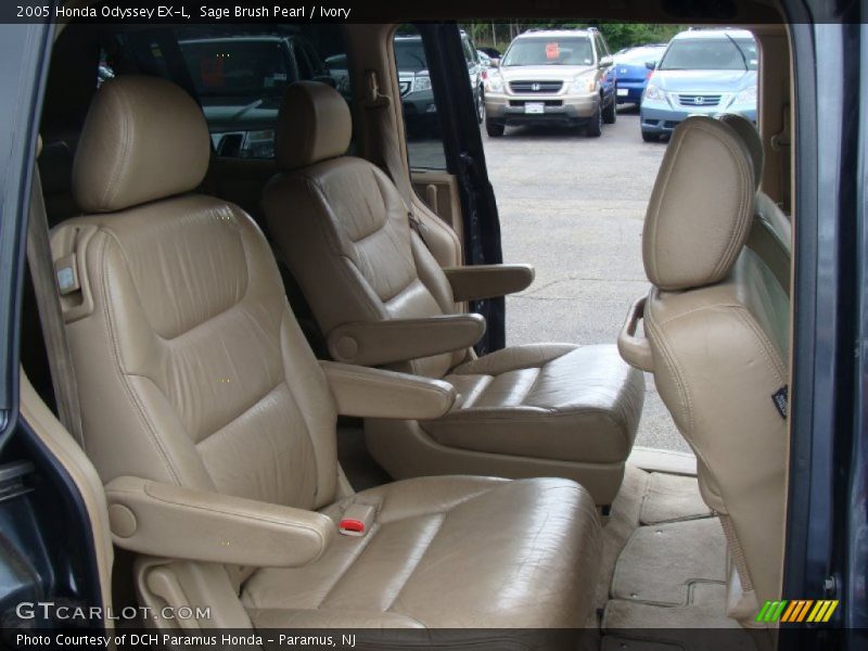 Sage Brush Pearl / Ivory 2005 Honda Odyssey EX-L